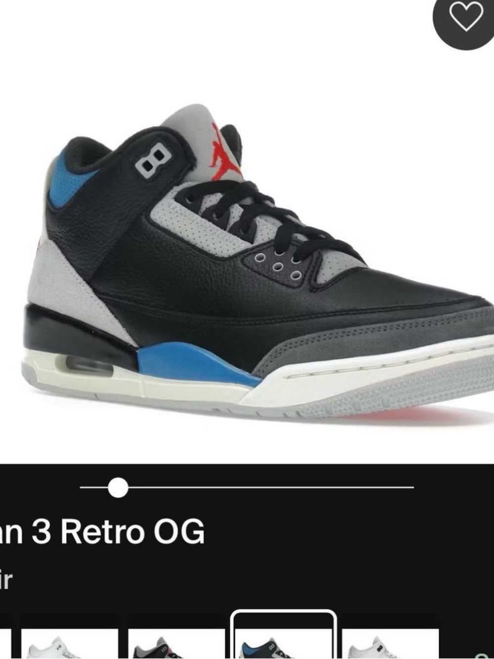 Air Jordan 3 Retro OG 'Rare Air'
